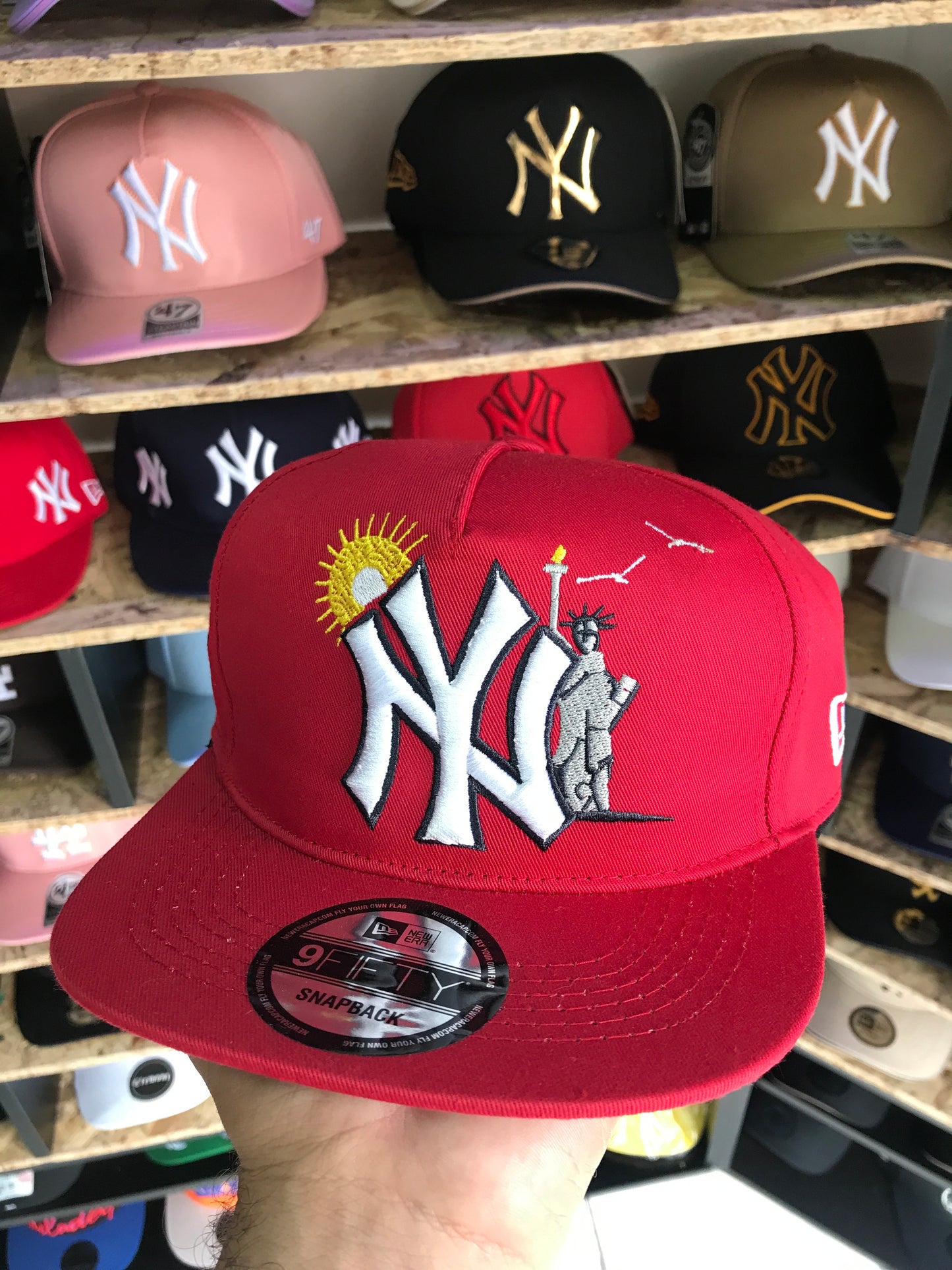 Bk YANKEES CERRADA ROJA