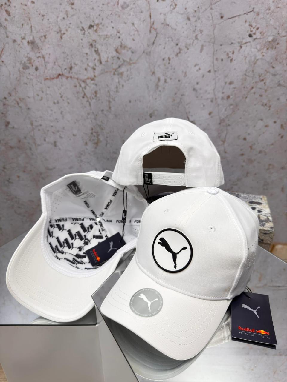 GORRA PUMA WHITE