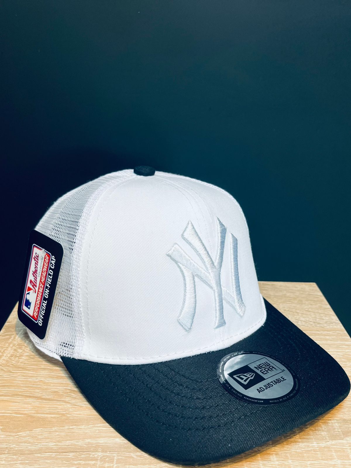 GORRA YANKEES WHITE DE MALLA