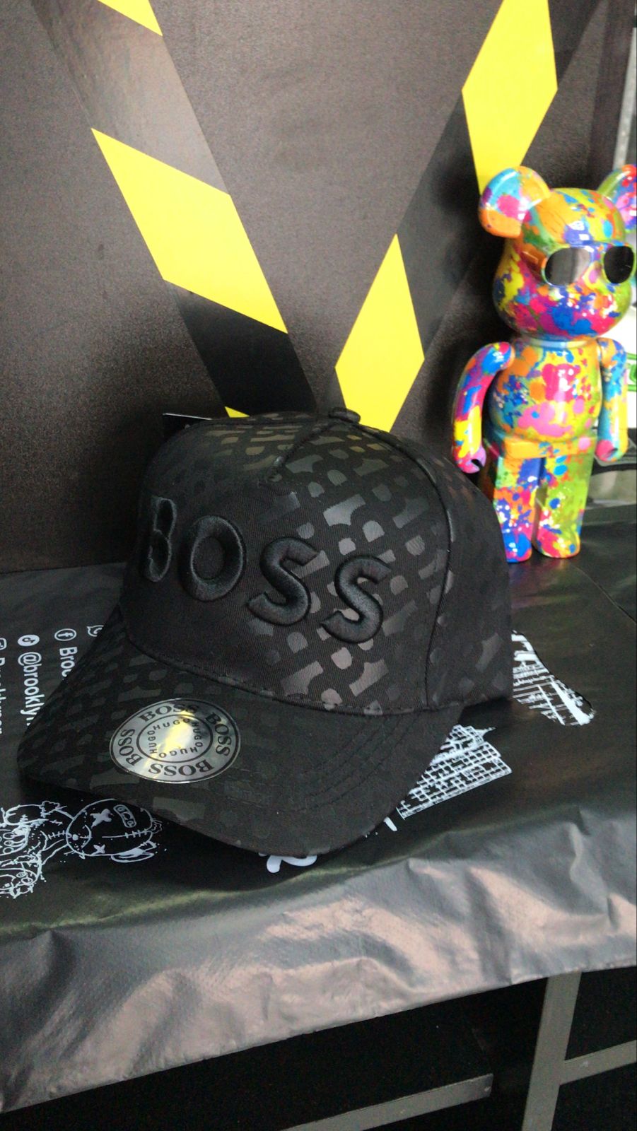 GORRA BOSS FULL BLACK