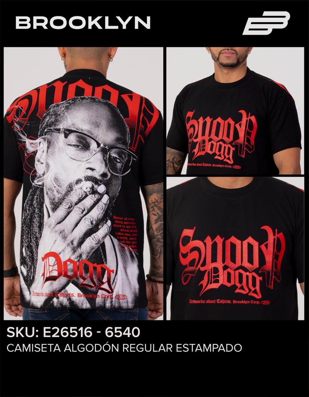 CAMISA SNOOP DOGG KING