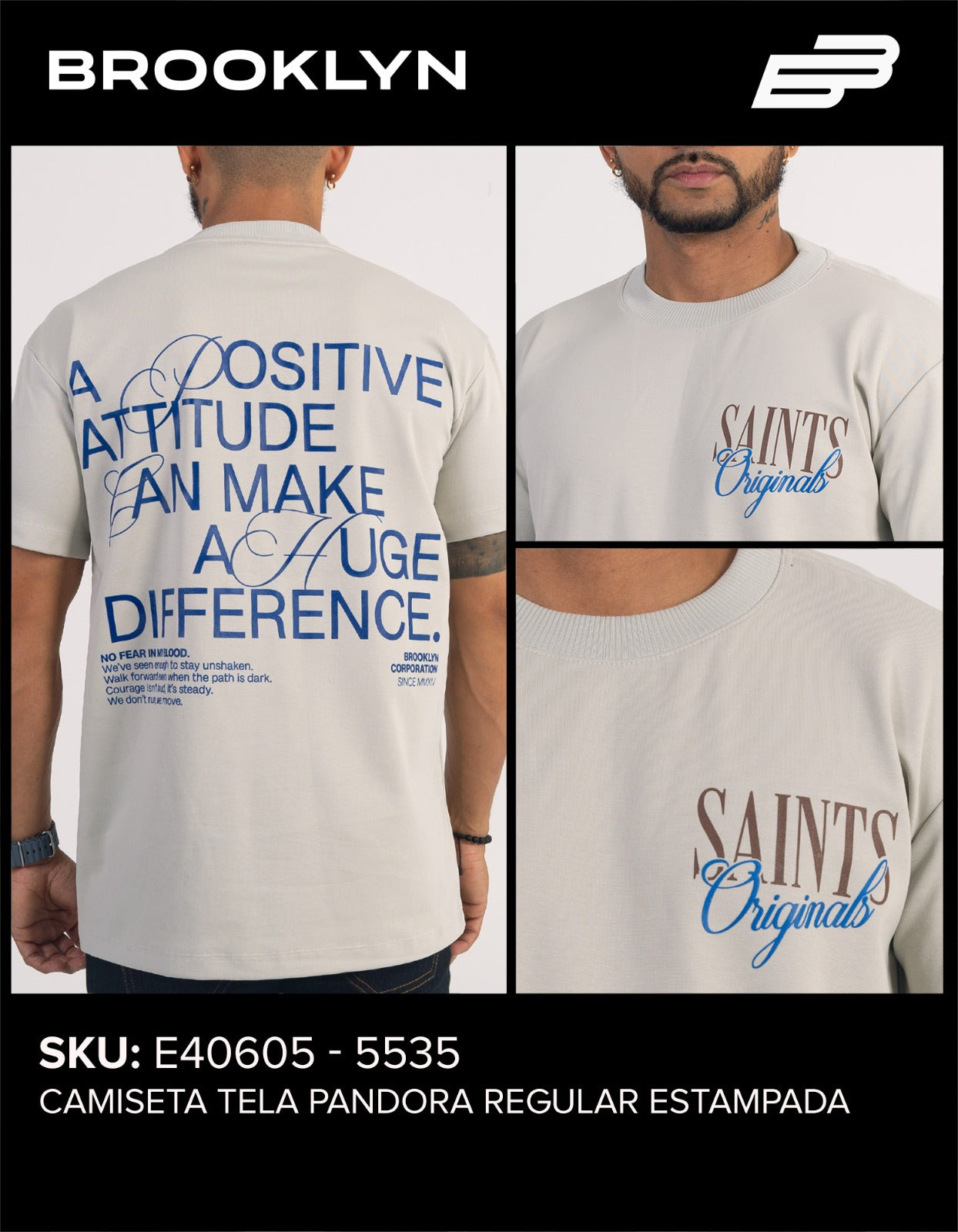 CAMISA POSITIVE ATTITUDE