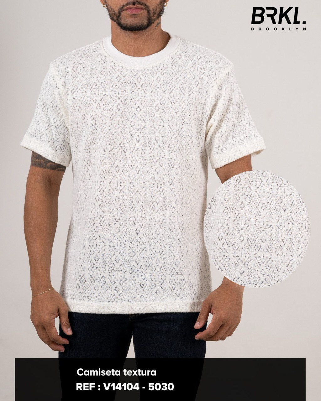 CAMISA TEXTURA WHITE