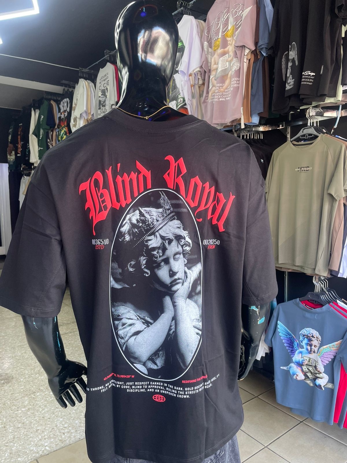 CAMISA BLIND ROYAL