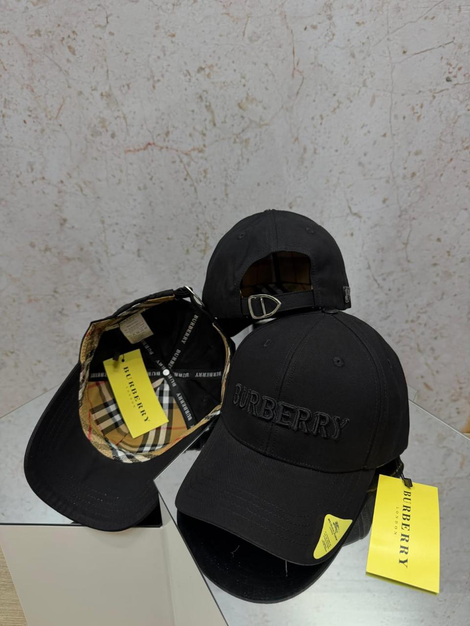 GORRA BURBERRY FULL BLACK