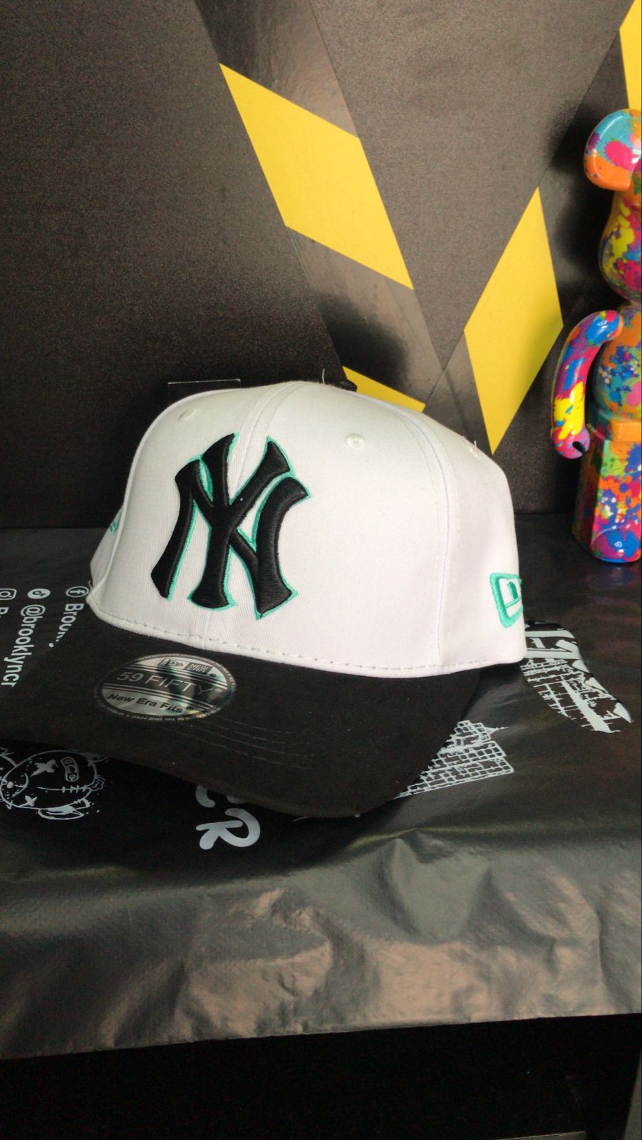 GORRA WHITE YANKEES