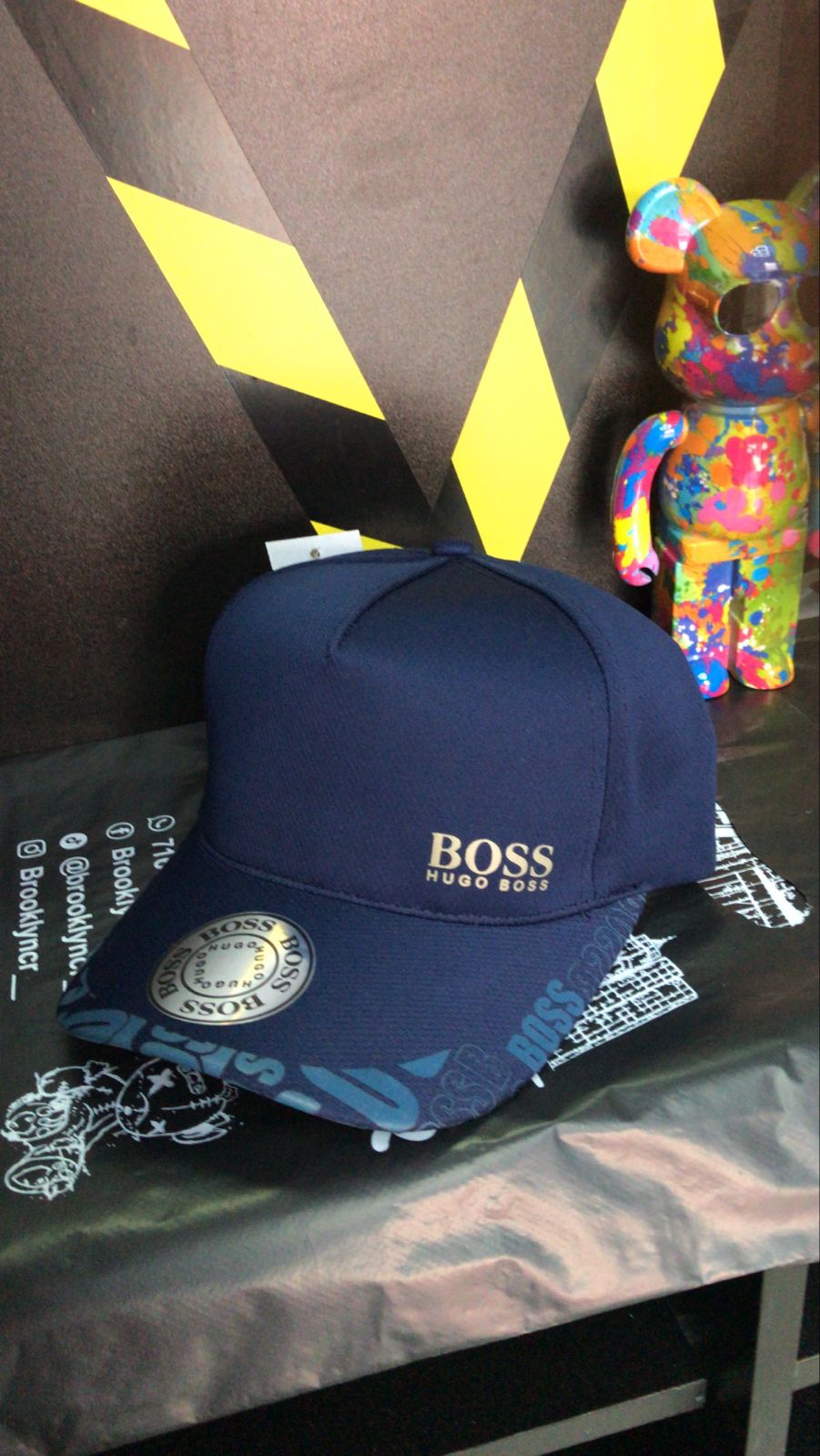 GORRA BOSS BLUE