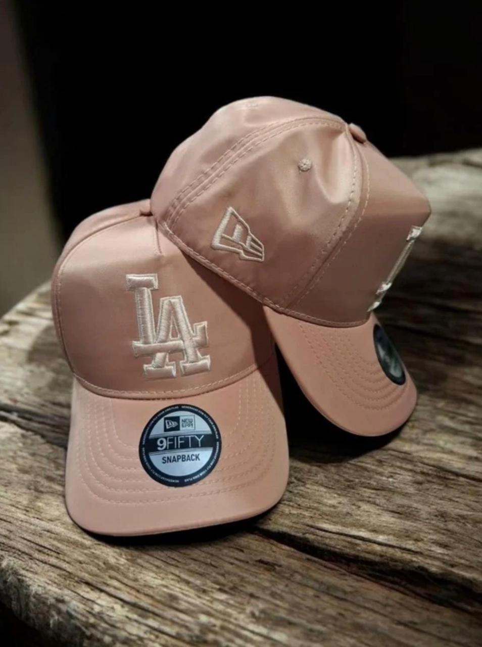 GORRA SEMI LA DODGERS SALMON