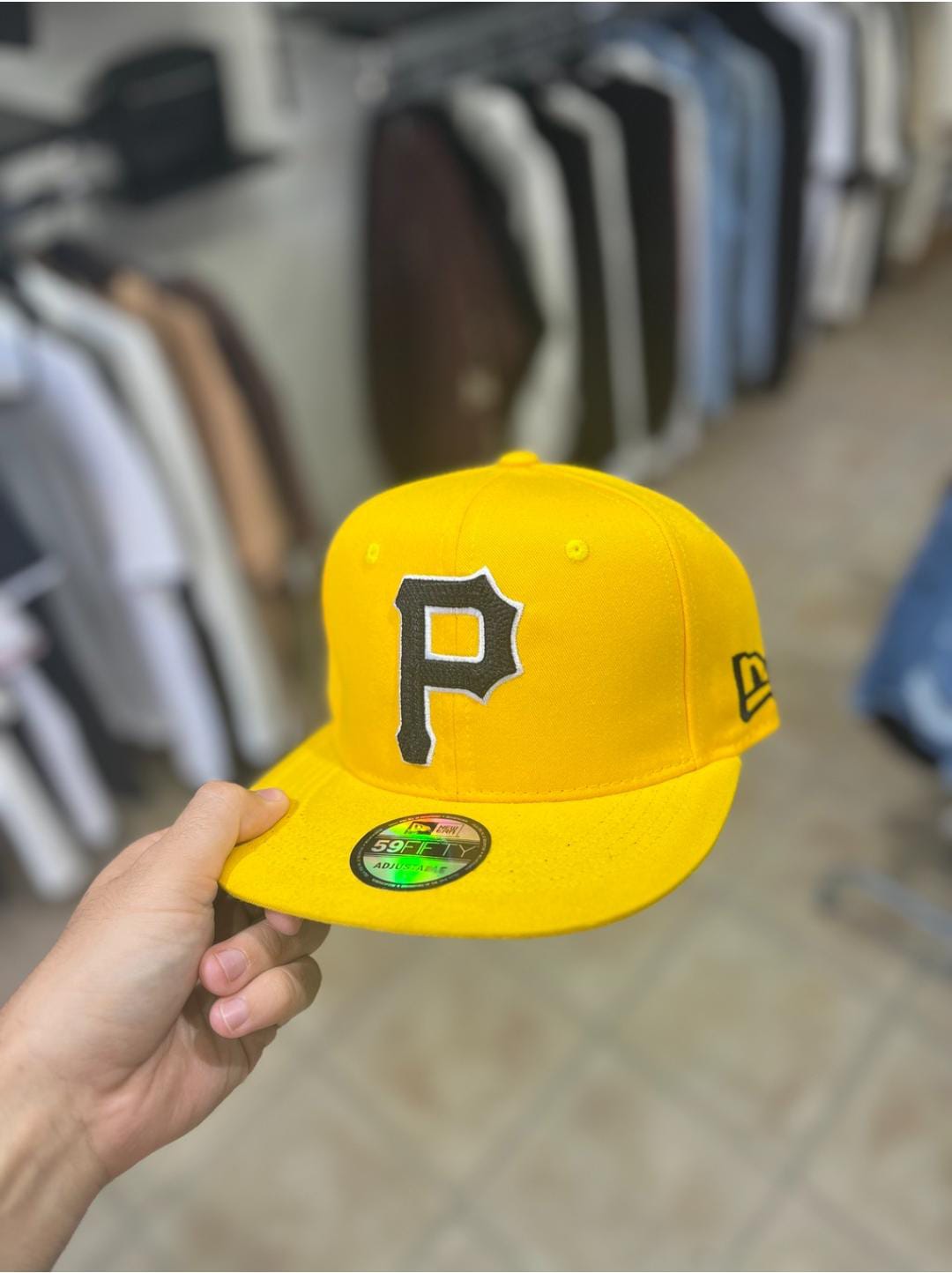 GORRA PIRATAS AMARILLA