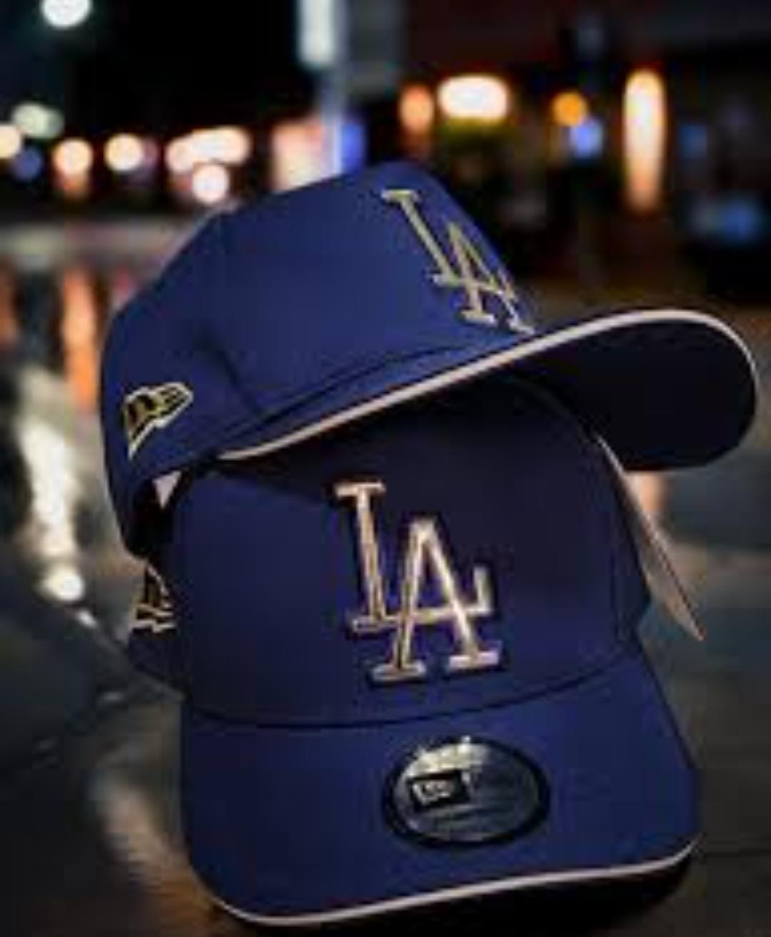 BRKL GORRA LA AZUL CON DORADO