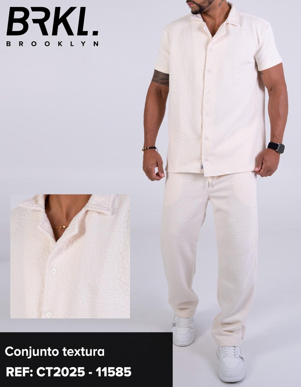 CONJUNTO CASUAL CREMA
