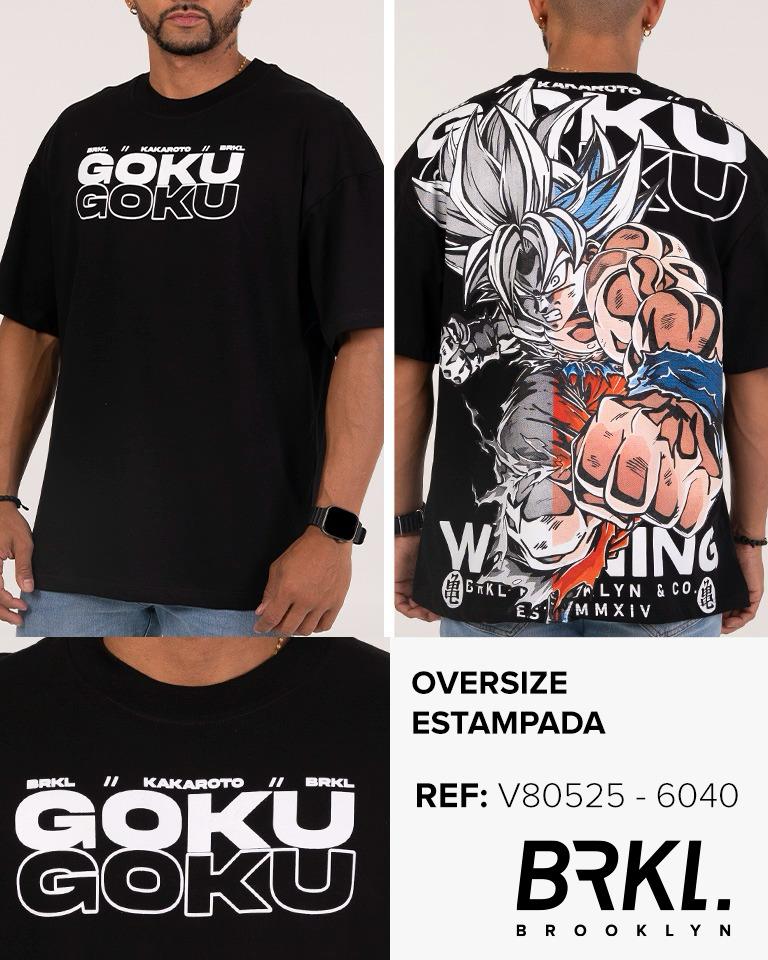 CAMISA GOKU ULTRAINSTINTO