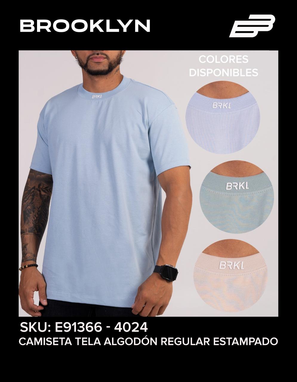 CAMISA CELESTE BRKL