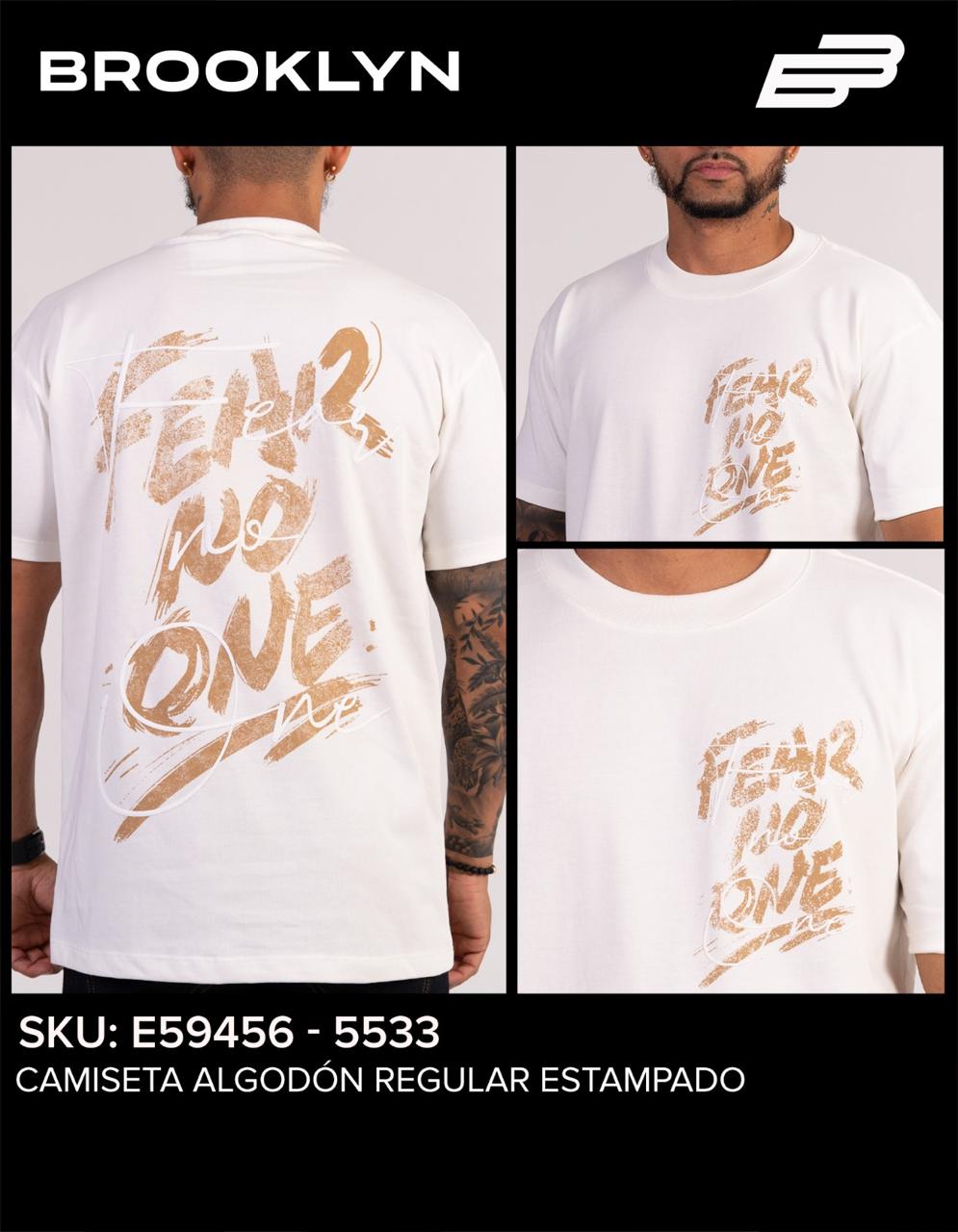 CAMISA FEAR NO ONE