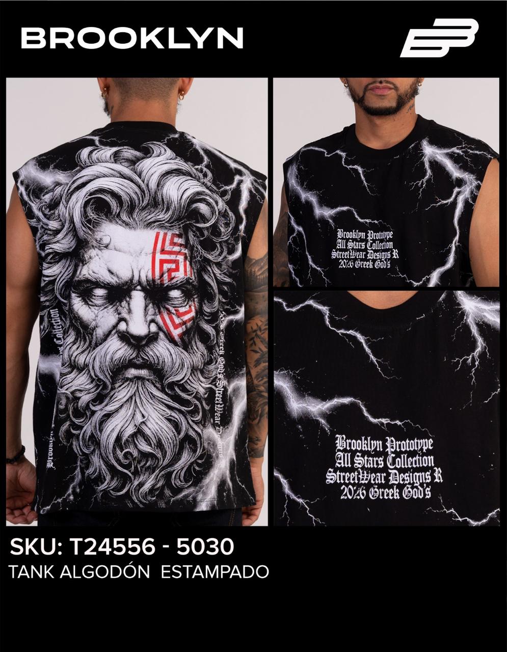 CAMISA GOD OF WAR SIN MANGAS