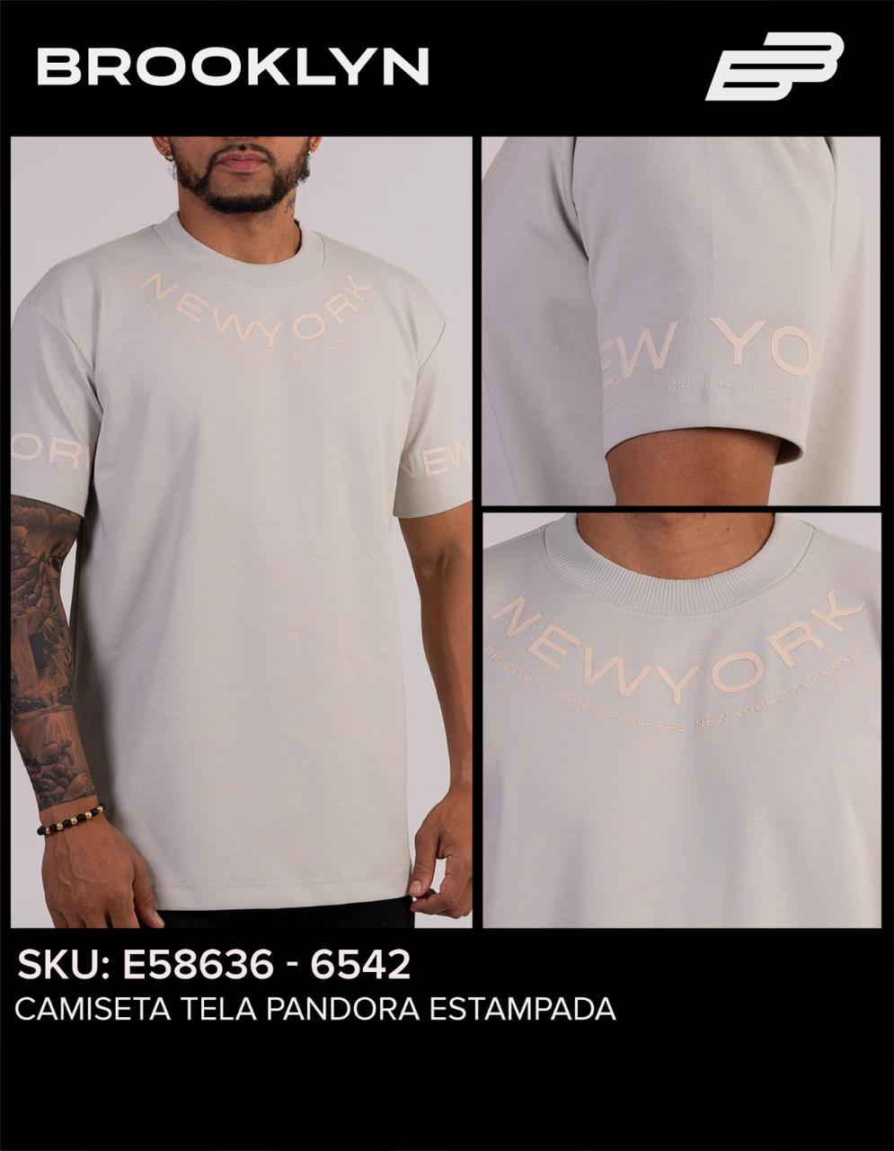 CAMISA NEW YORK GRIS