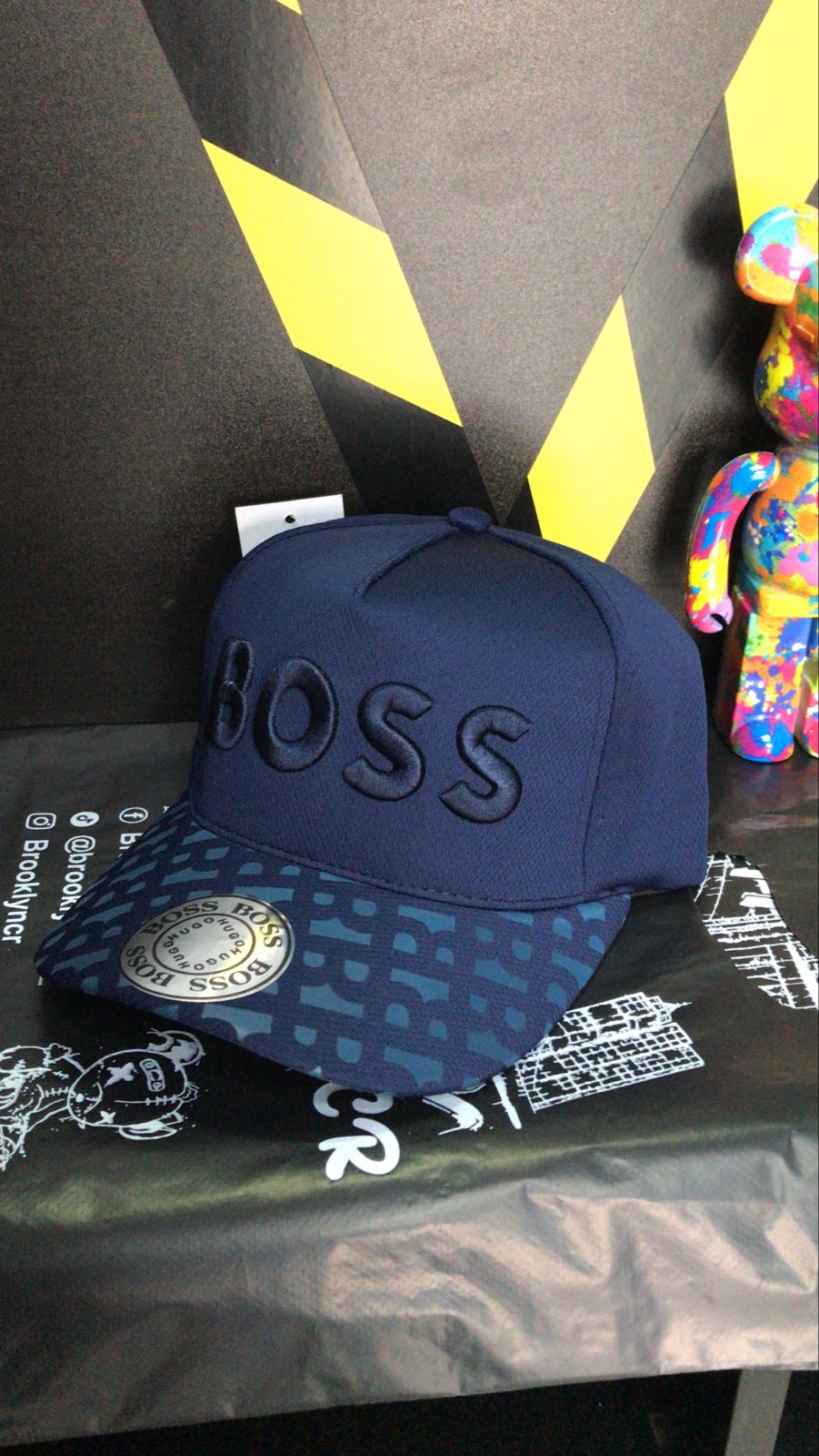 GORRA BOSS BLUE