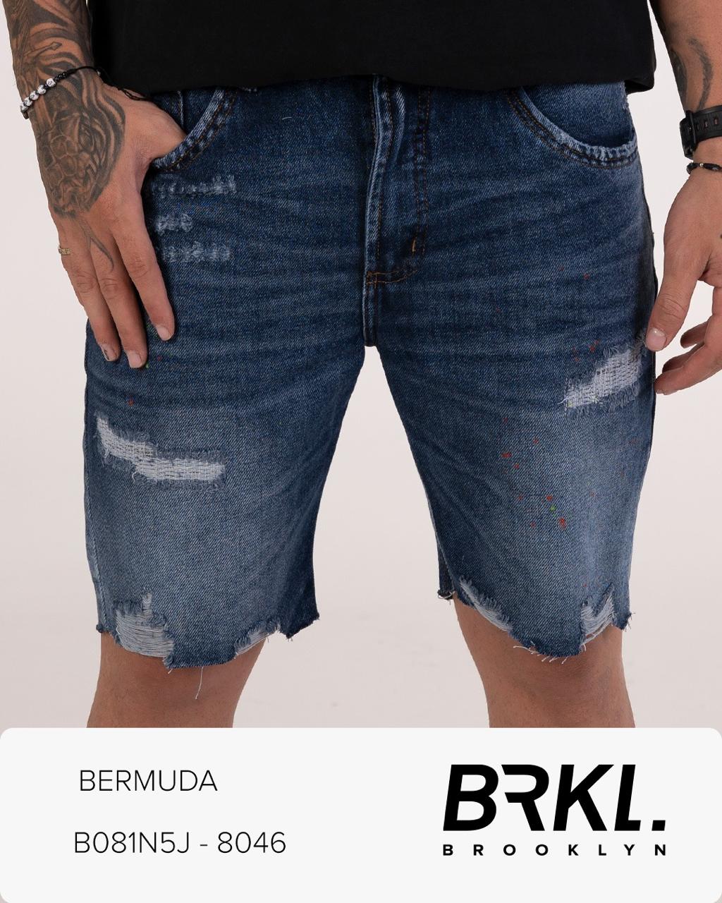 SHORT MEZCLILLA PINTADO