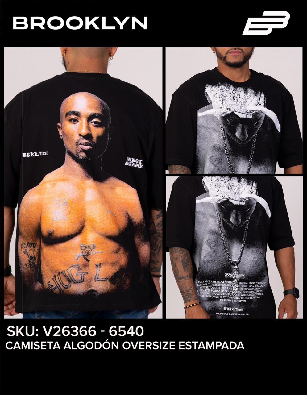 CAMISA TUPAC SHAKUR