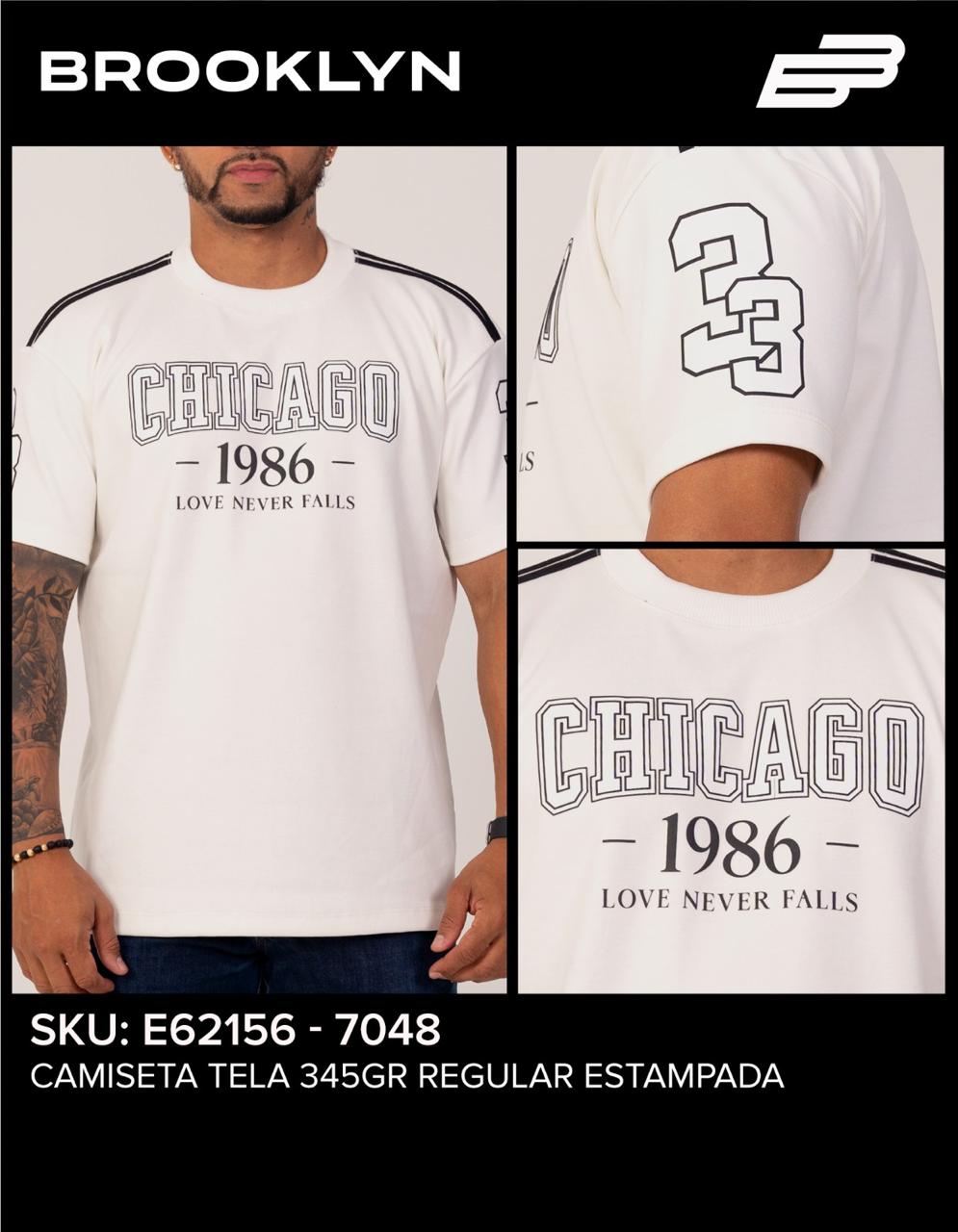 CAMISA CHICAGO 1986