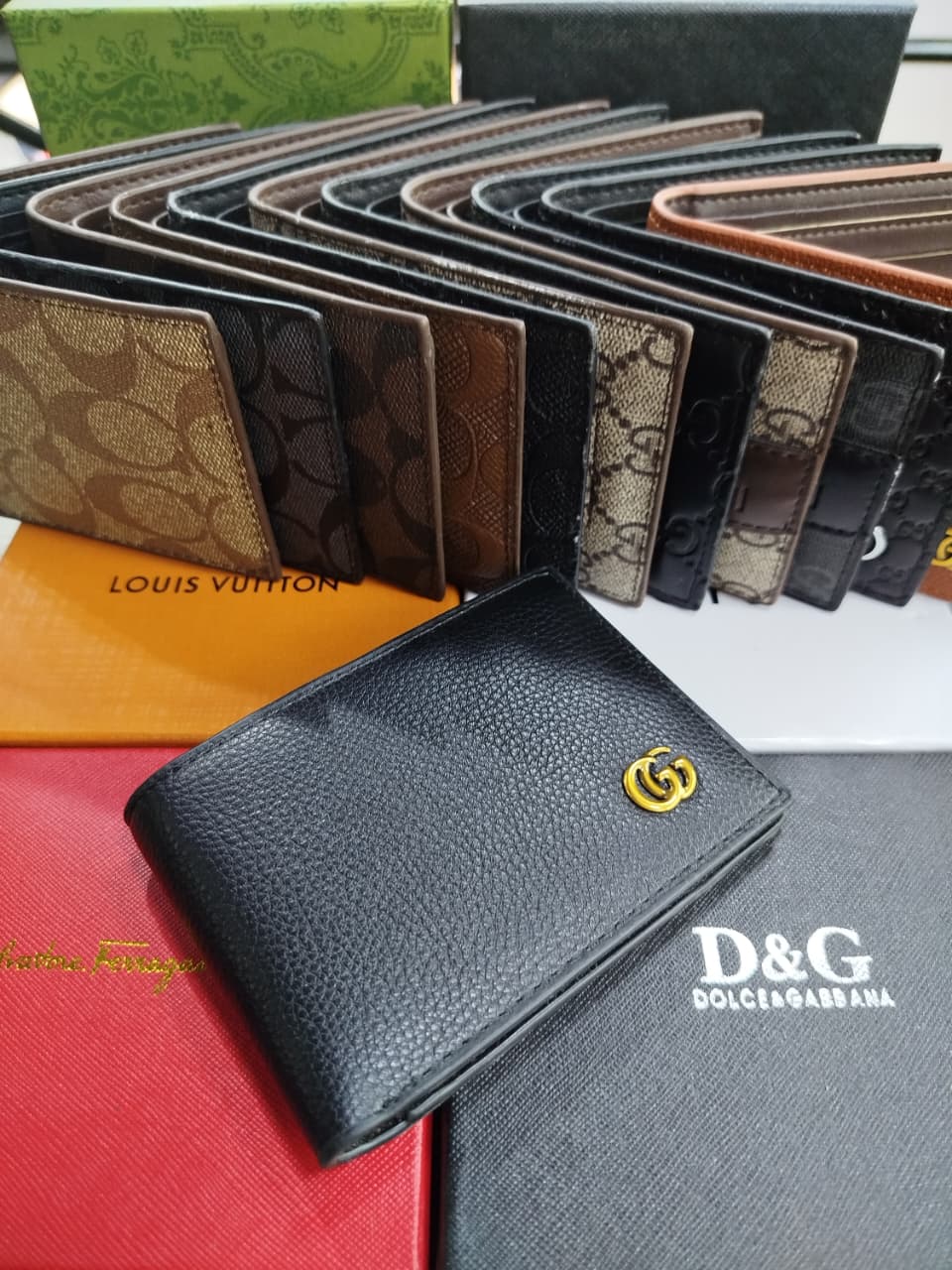 BILLETERA GUCCI NEGRA