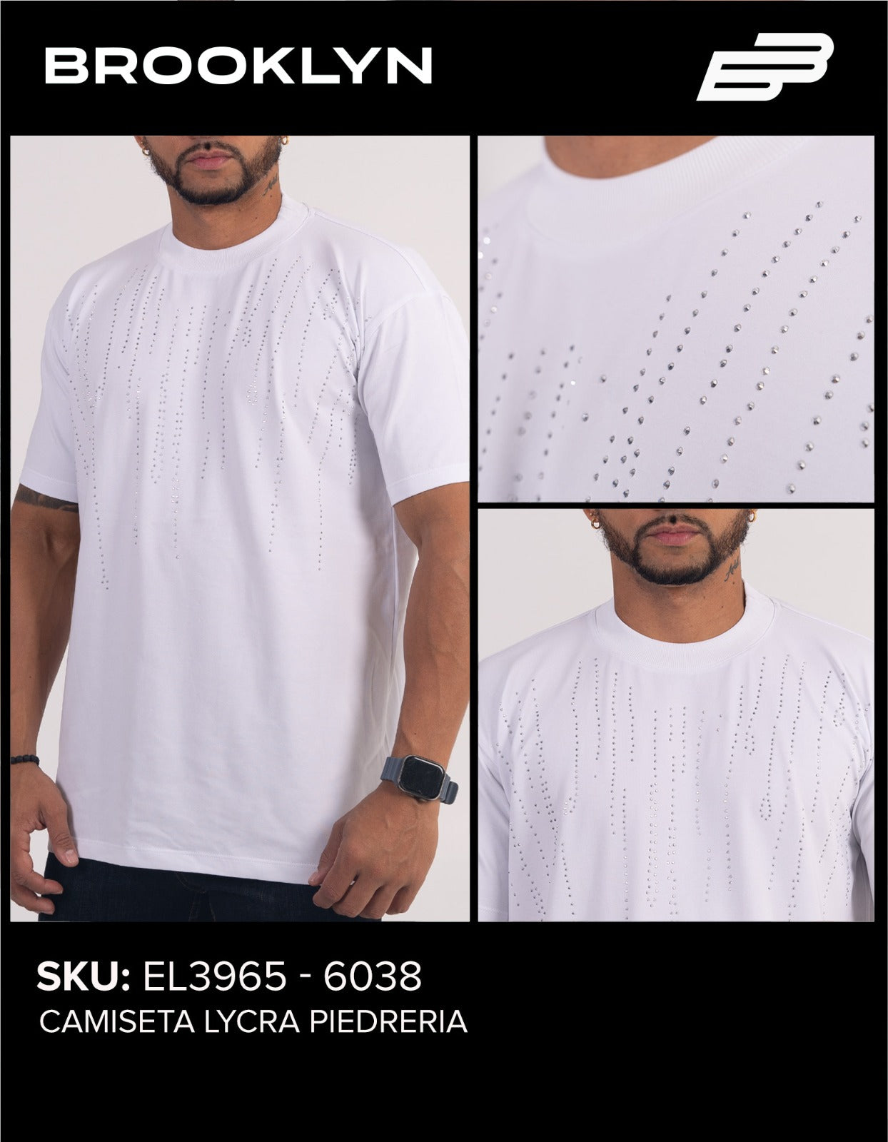 CAMISA BLANCA PERLAS