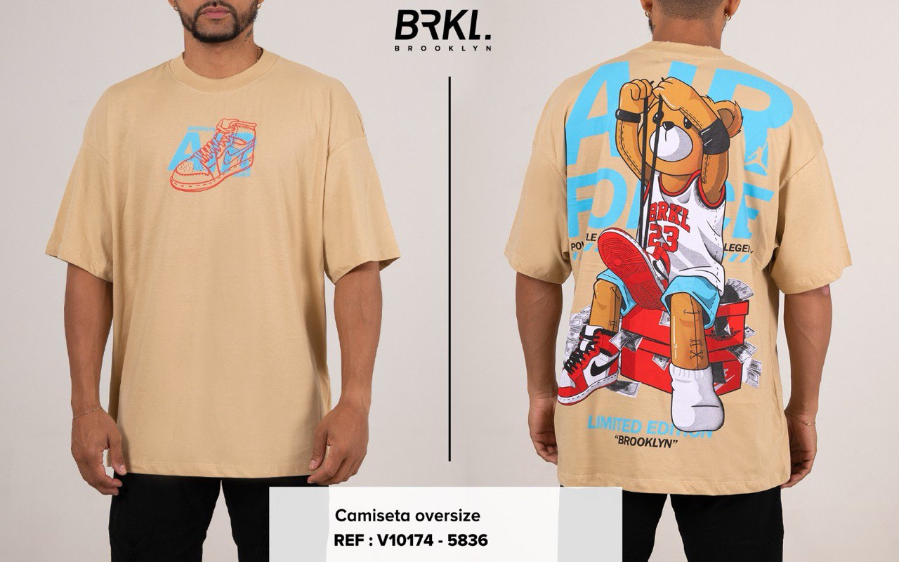 CAMISA OSO CHATA