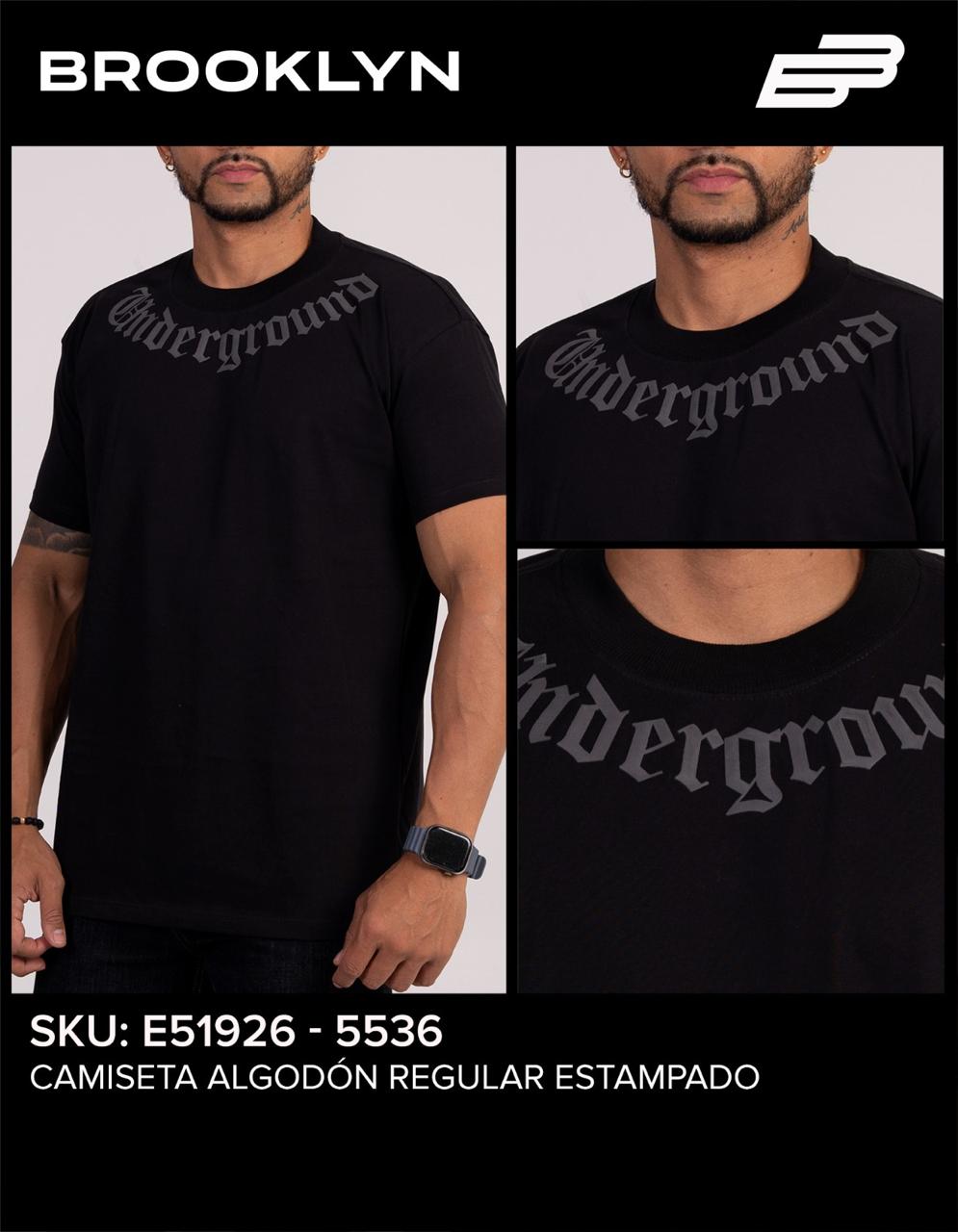 CAMISA UNDERGROUND