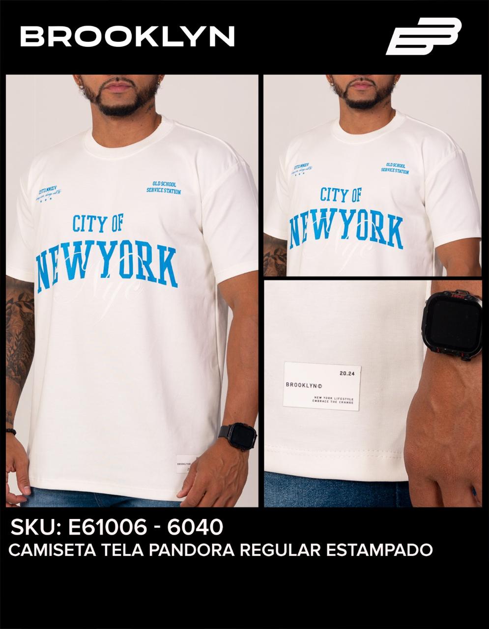 CAMISA NEW YORK WHITE