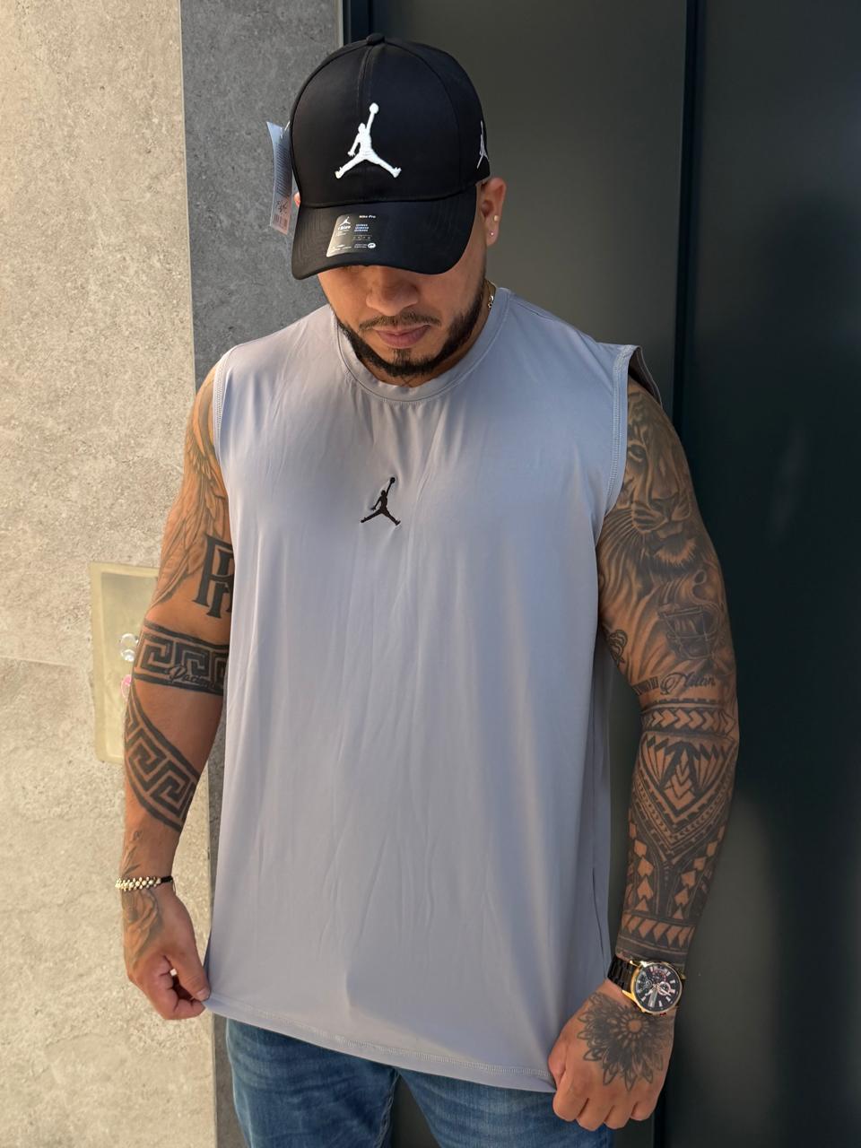 CAMISA JORDAN GRIS