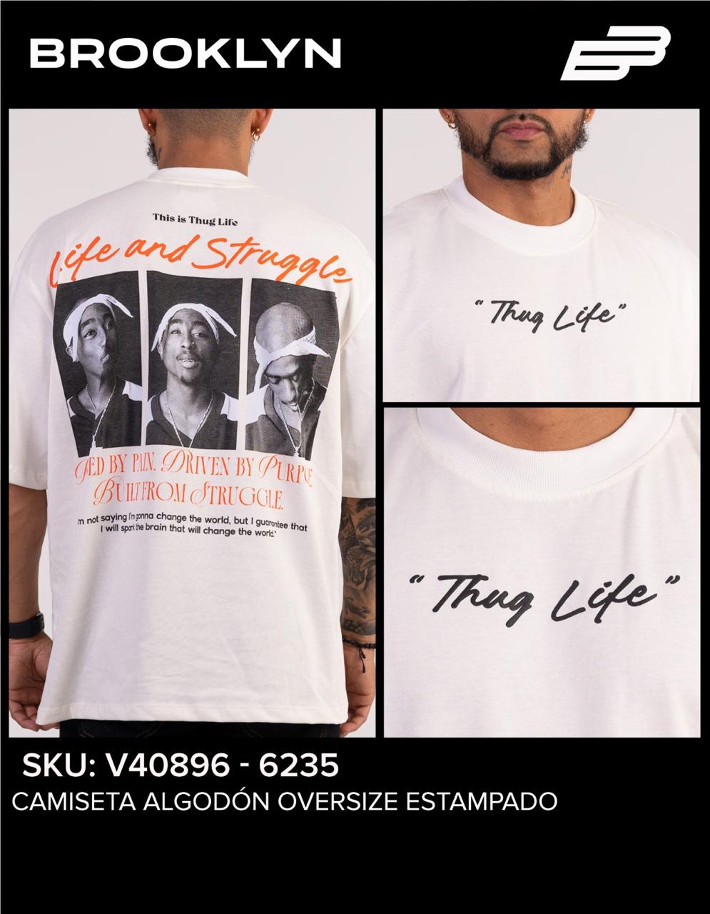 CAMISA LIFE AND STRONG