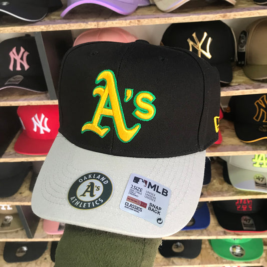 Bk ATHLETICS NEGRA CON AMARILLO