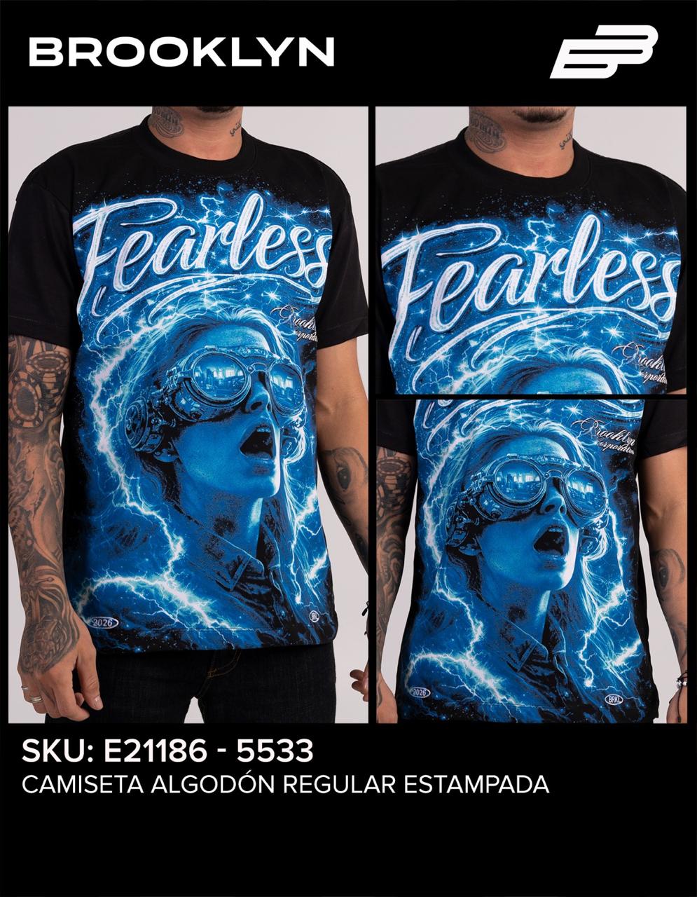 CAMISA FEARLESS