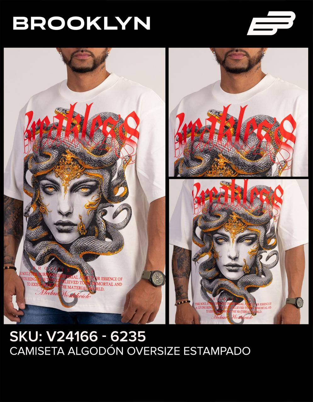 CAMISA BREAKLESS