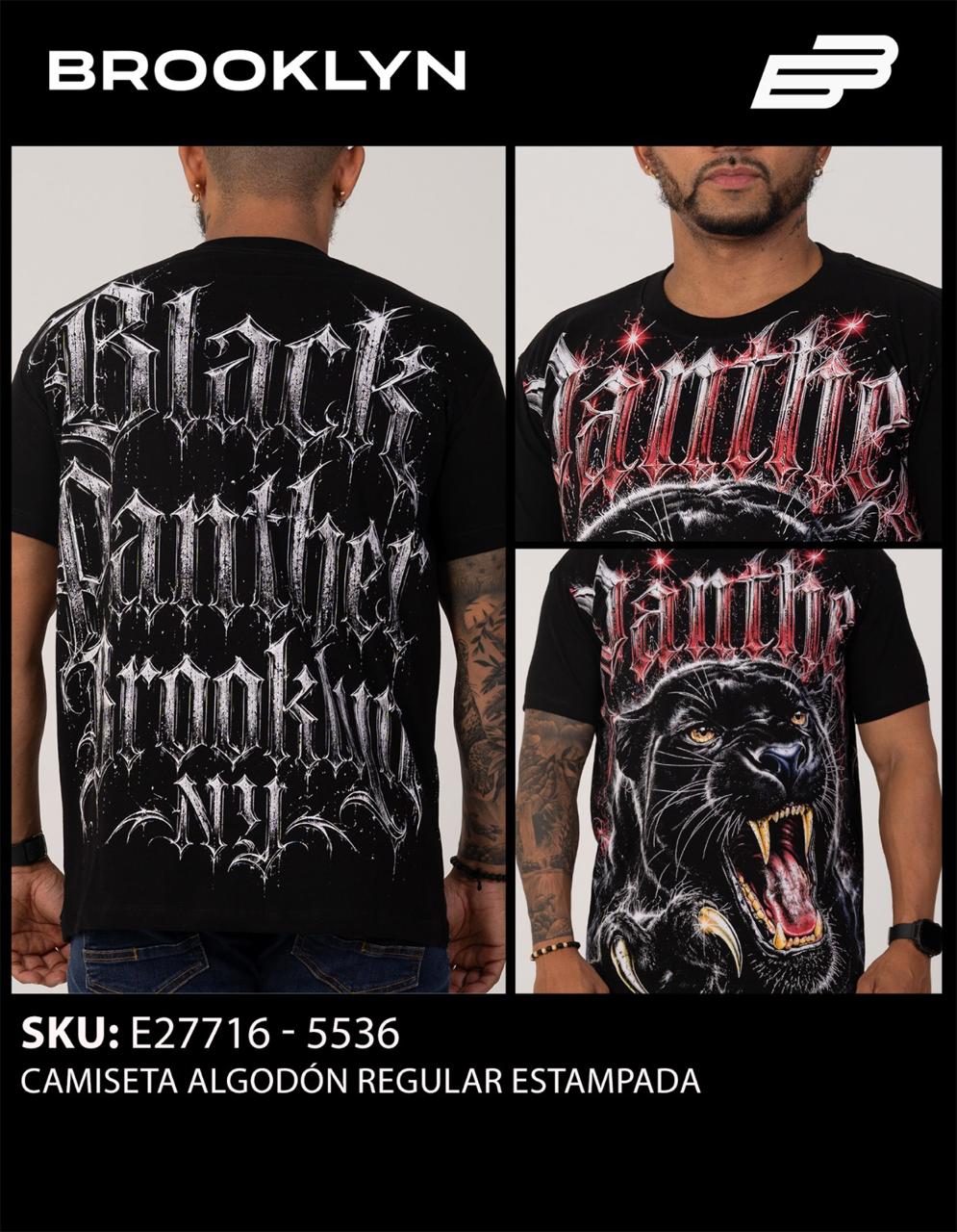 CAMISA PANTHER BLACK