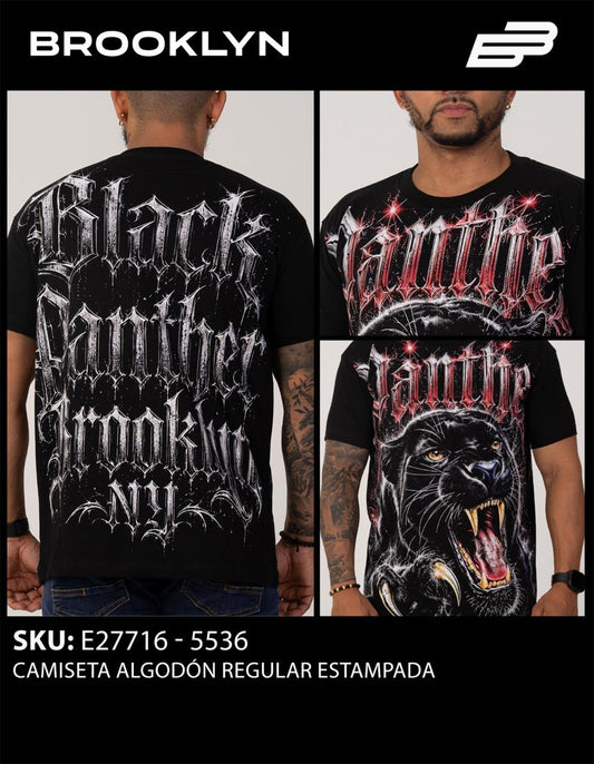CAMISA PANTHER BLACK