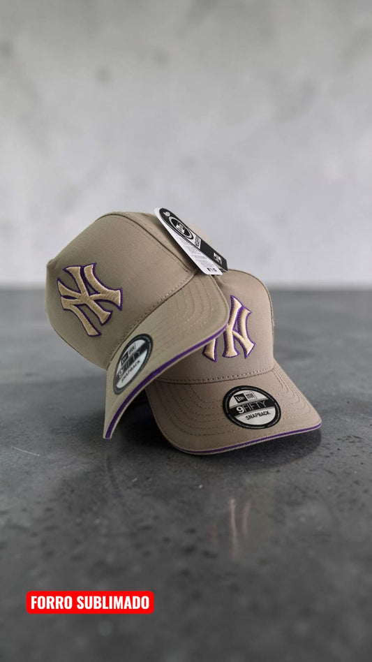 GORRA YANKEES BEIGE