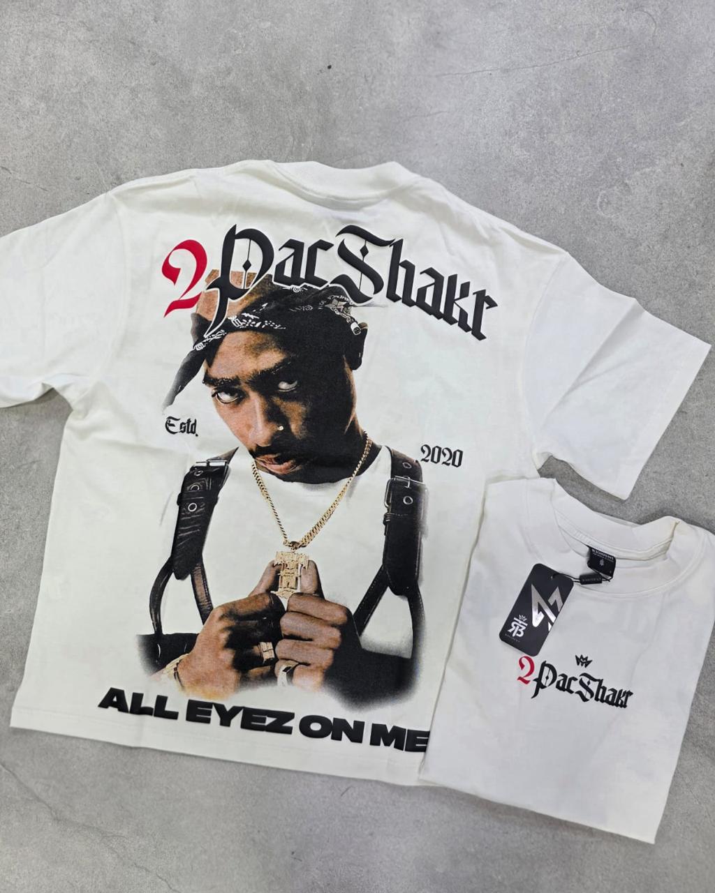 CAMISA 2 PAC SHAKUR MIEDO