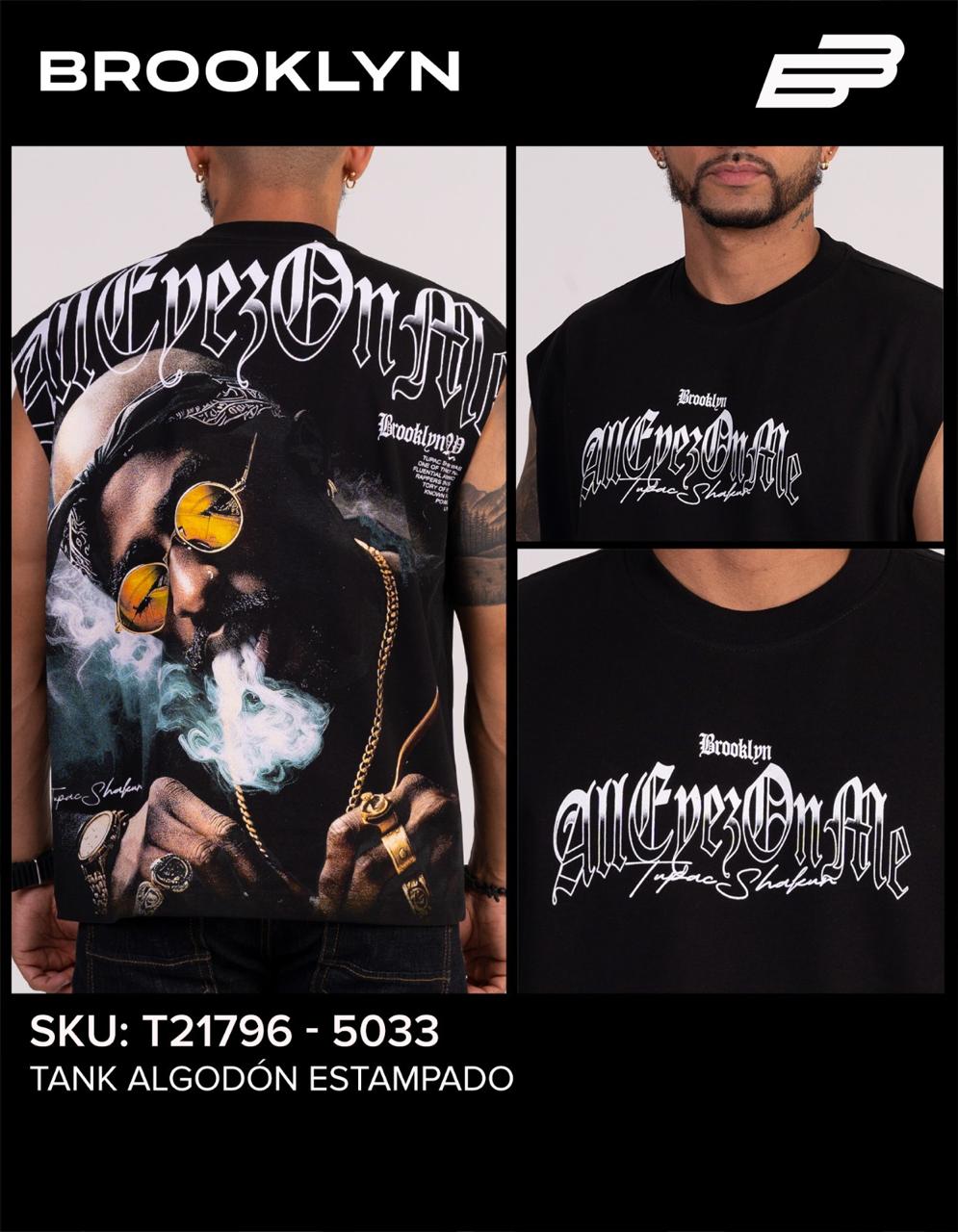CAMISA SIN MANGAS TUPAC