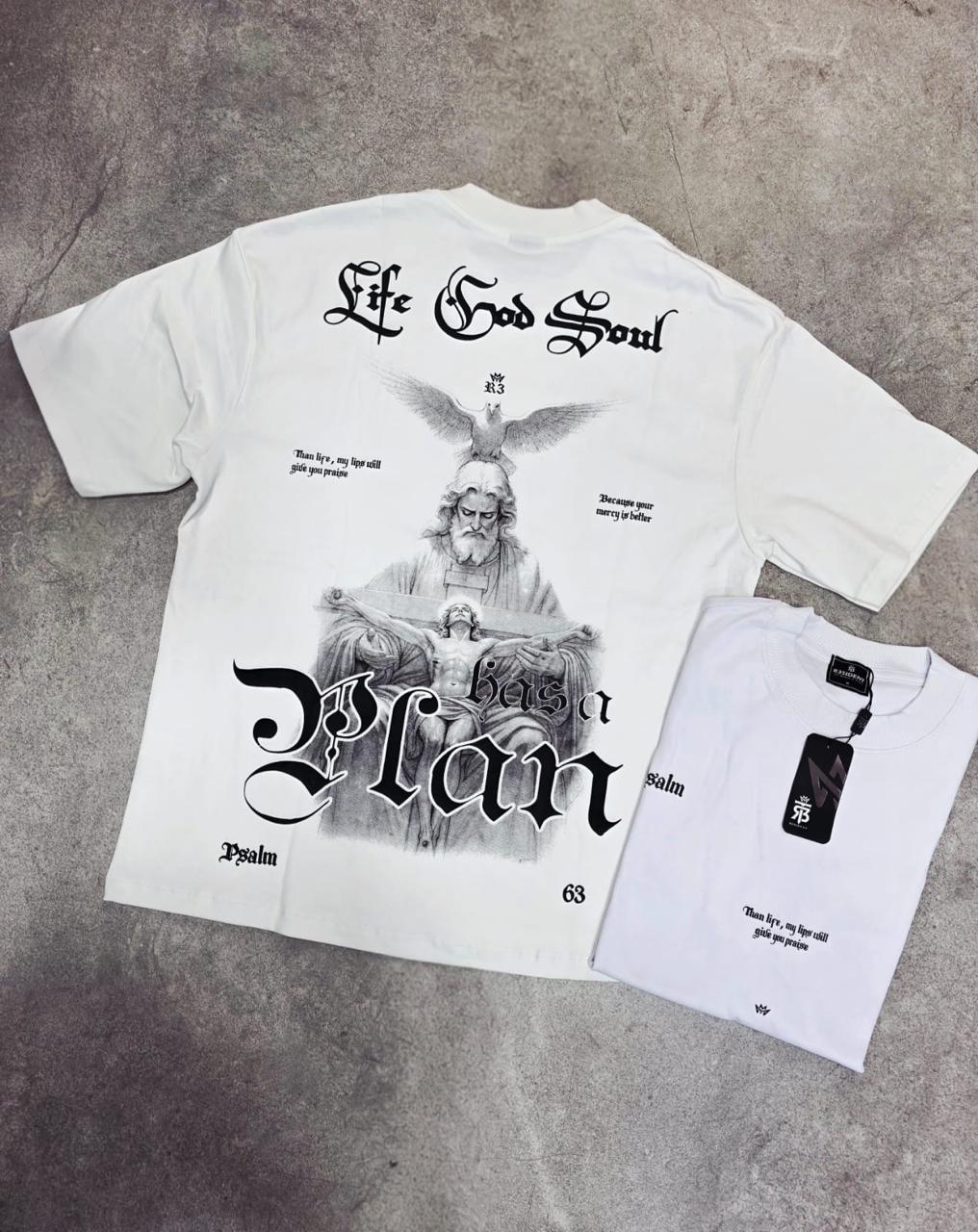 CAMISA LIFE GOD SOUL