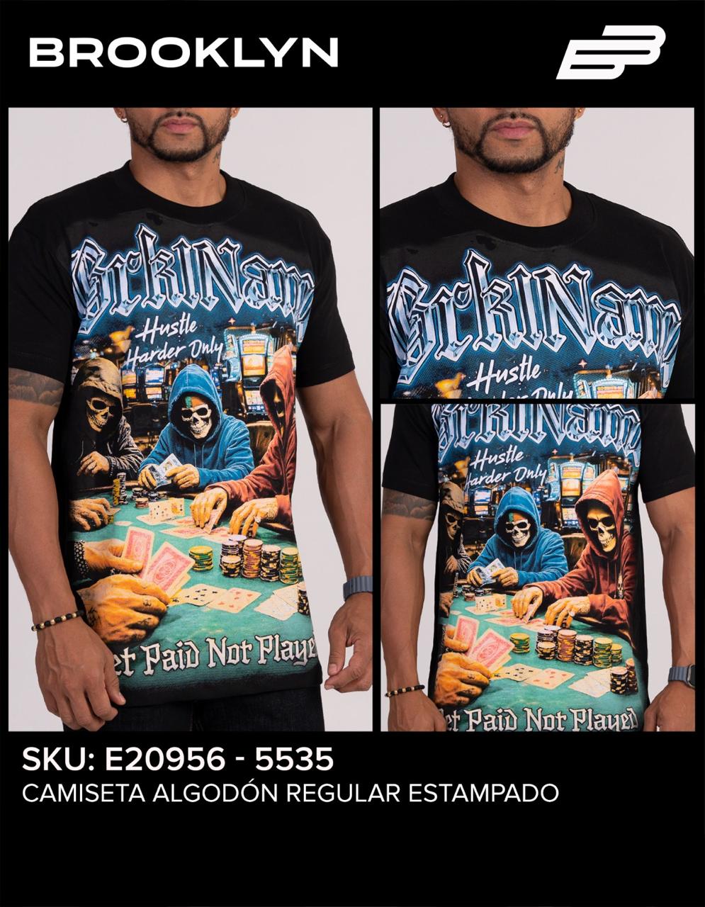 CAMISA BRKL PLAYED