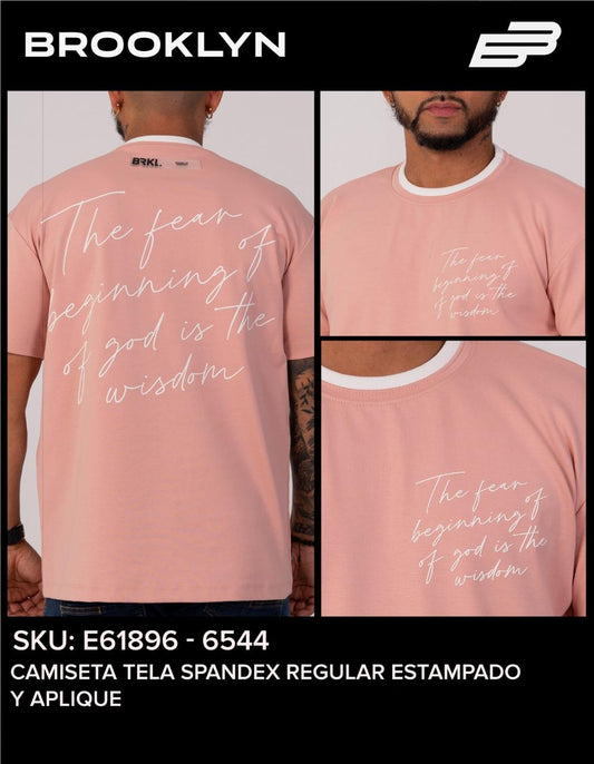 CAMISA BRKL SALMON