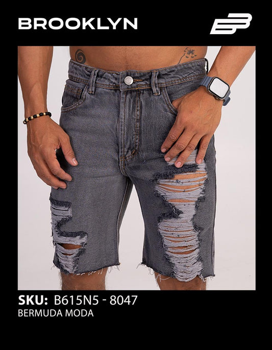 SHORT MEZCLILLA GRIS