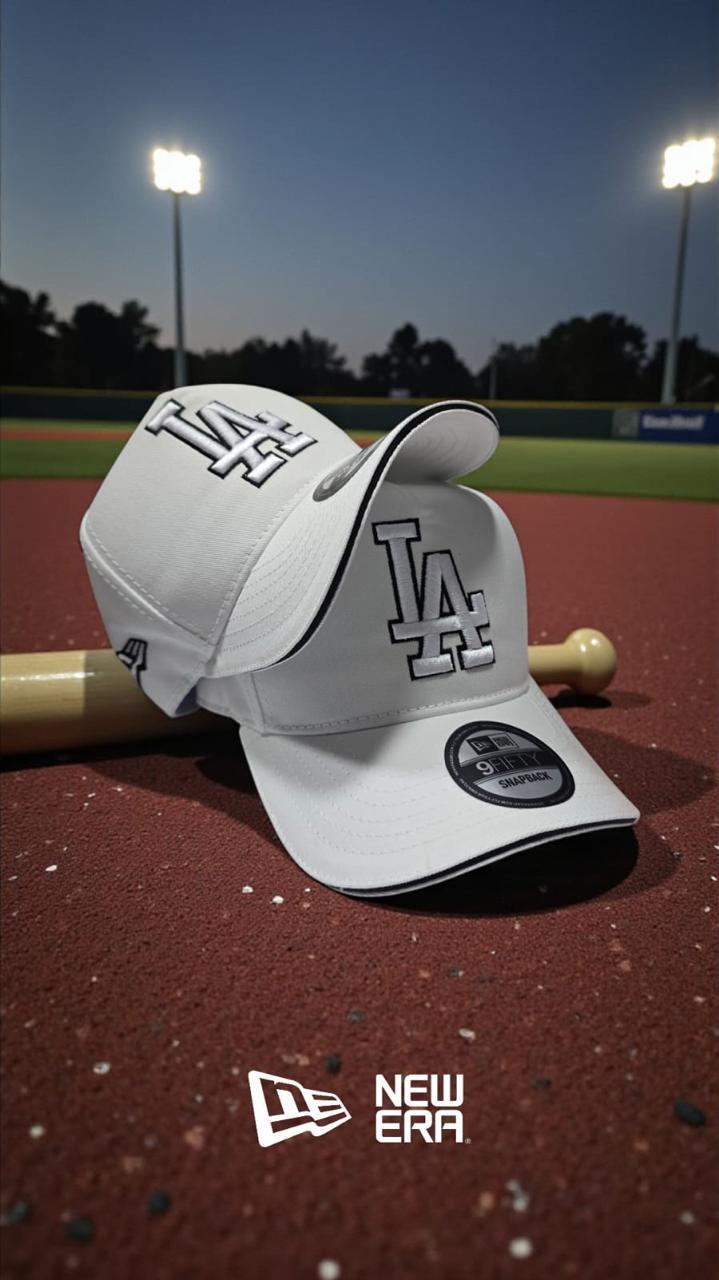 GORRA LA FULL WHITE