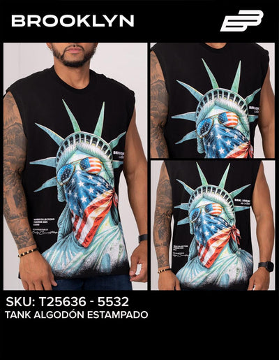 CAMISA ESTATUA SIN MANGAS