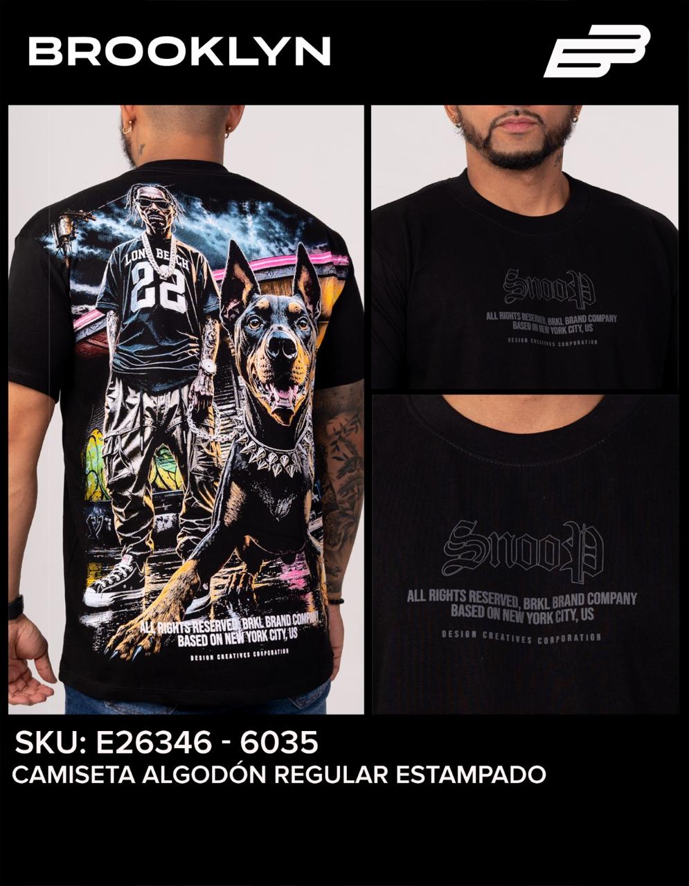 CAMISA SNOOP DOG
