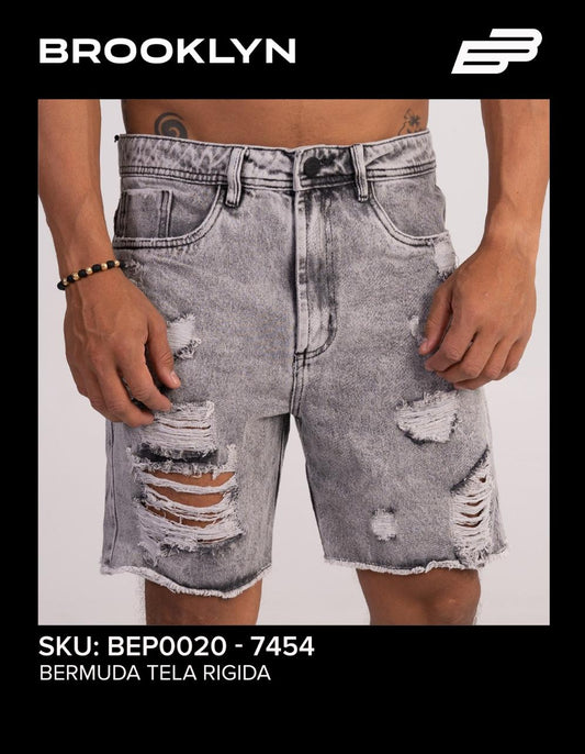 SHORT MEZCLILLA GRIS