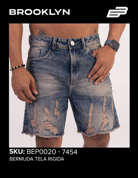 SHORT MEZCLILLA ESCARCHADO