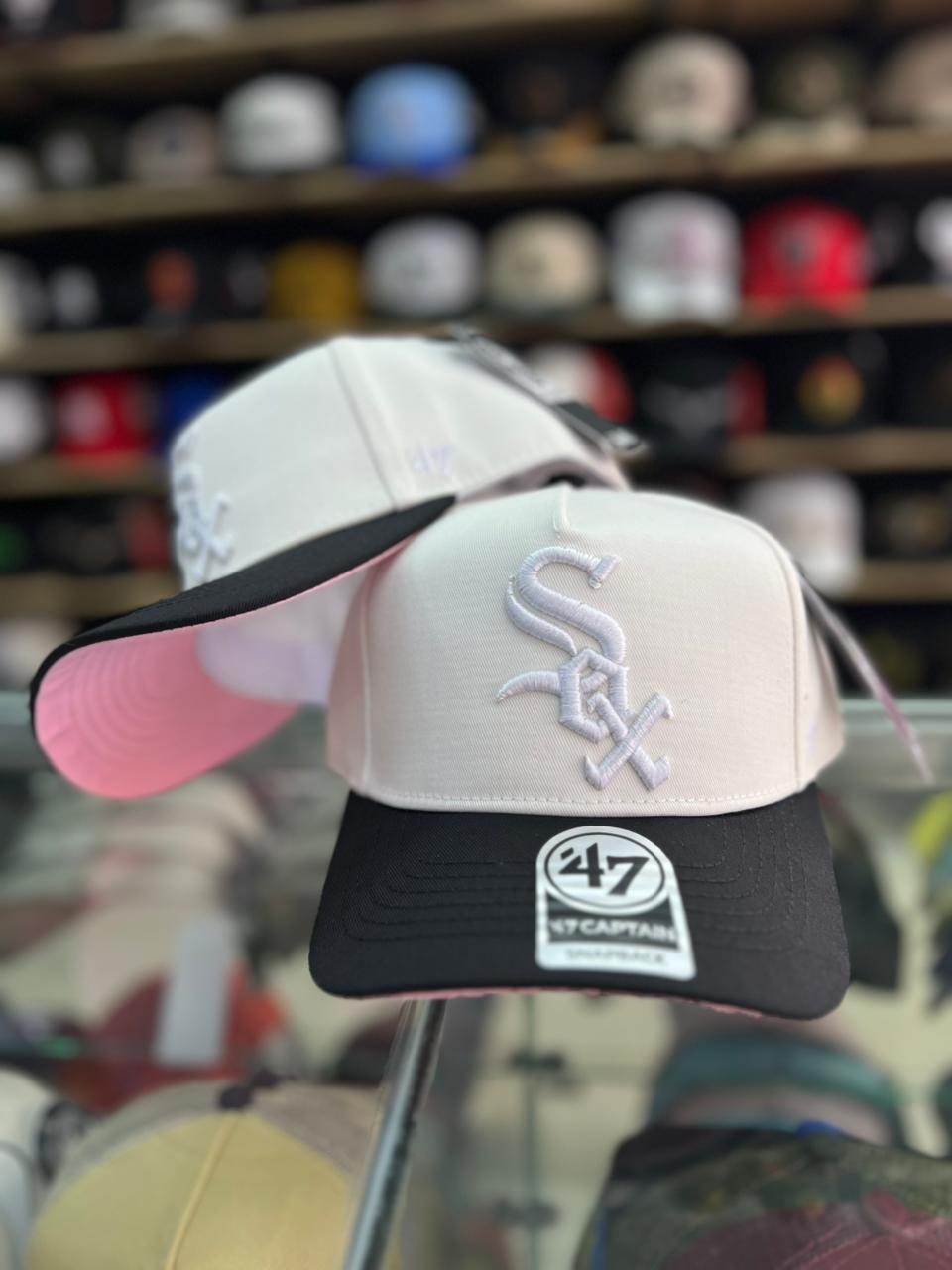 GORRA SOX BLANCA HUESO