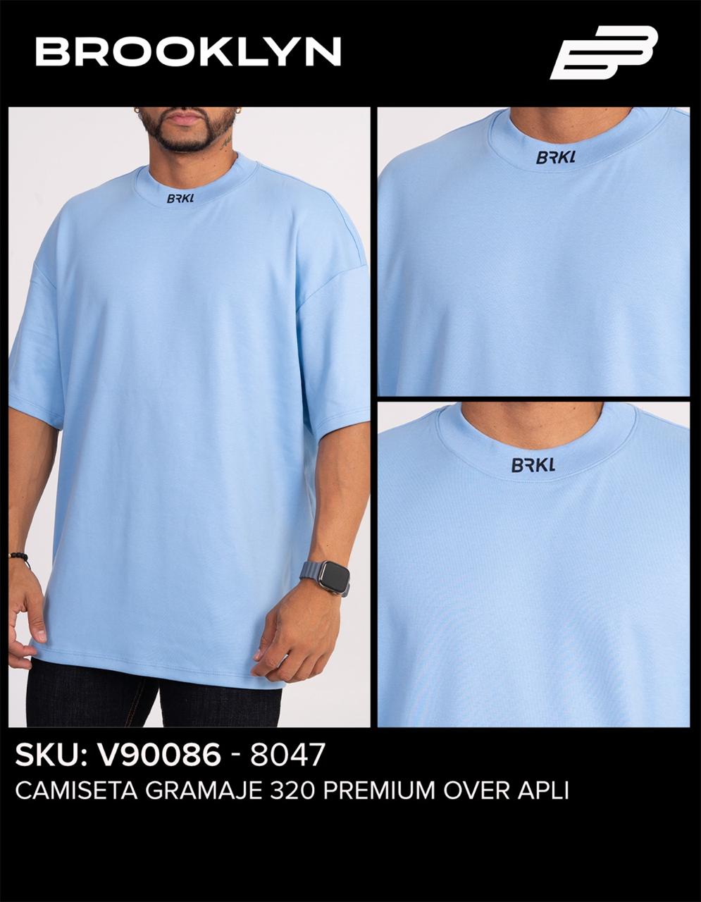 CAMISA BRKL CELESTE